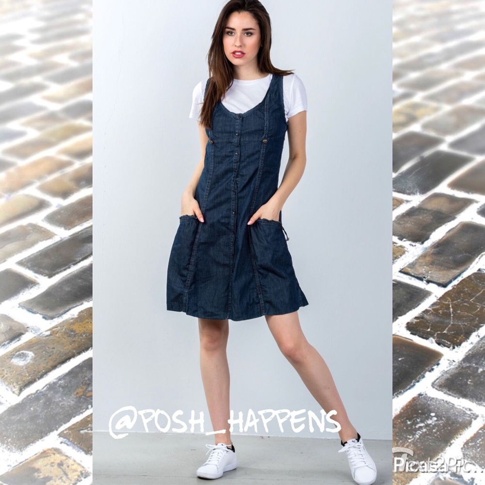 Dark Blue Denim Dress!